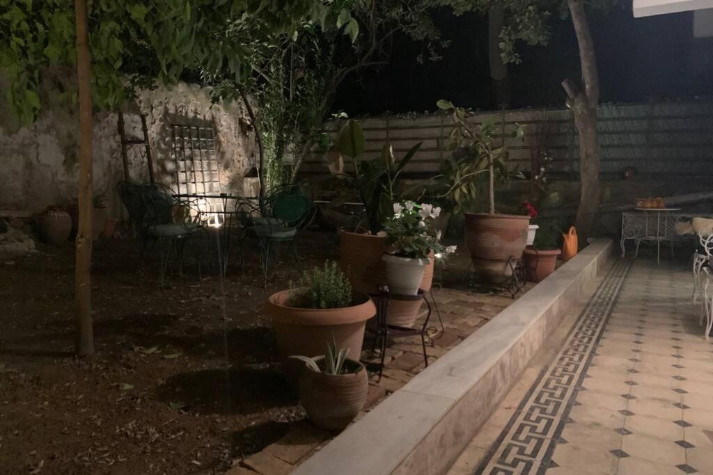 Quiet And Central Flat With Private Backyard Garden Athen Eksteriør bilde